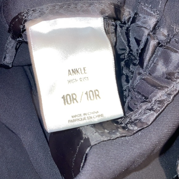 Express High Rise Paperbag Slacks - Picture 3 of 4